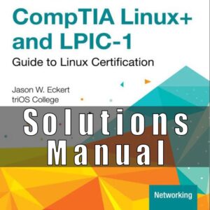 Solution Manual for Linux+ and LPIC-1 Guide to Linux Certification, 6th Edition Jason Eckert
